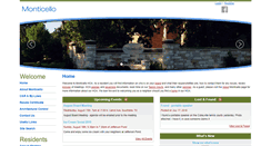 Desktop Screenshot of monticellohoa.com